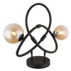 Lámparas Globo Lighting Tuberius Lámparas de mesa LED Negro, 2 luces