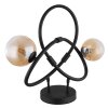 Lámparas Globo Lighting Tuberius Lámparas de mesa LED Negro, 2 luces