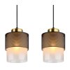 Lámparas Globo Lighting Olga Lámparas suspendidas dorado, Negro, 4 luces