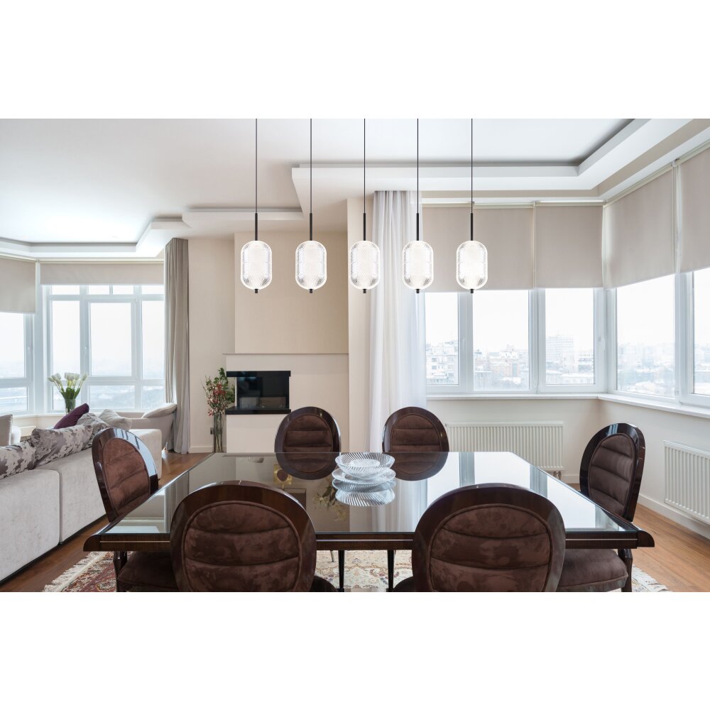 Lámparas Globo Lighting Kurius Lámparas suspendidas LED Negro, 5 luces main product photo