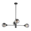 Lámparas Steinhauer Constellation Lámparas colgantes LED Negro, 6 luces