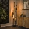 Asila Lámpara de pie Negro, 7 luces