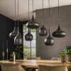 Zip Lámparas colgantes Negro, 7 luces