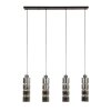 Barel Lámparas colgantes Negro, 4 luces