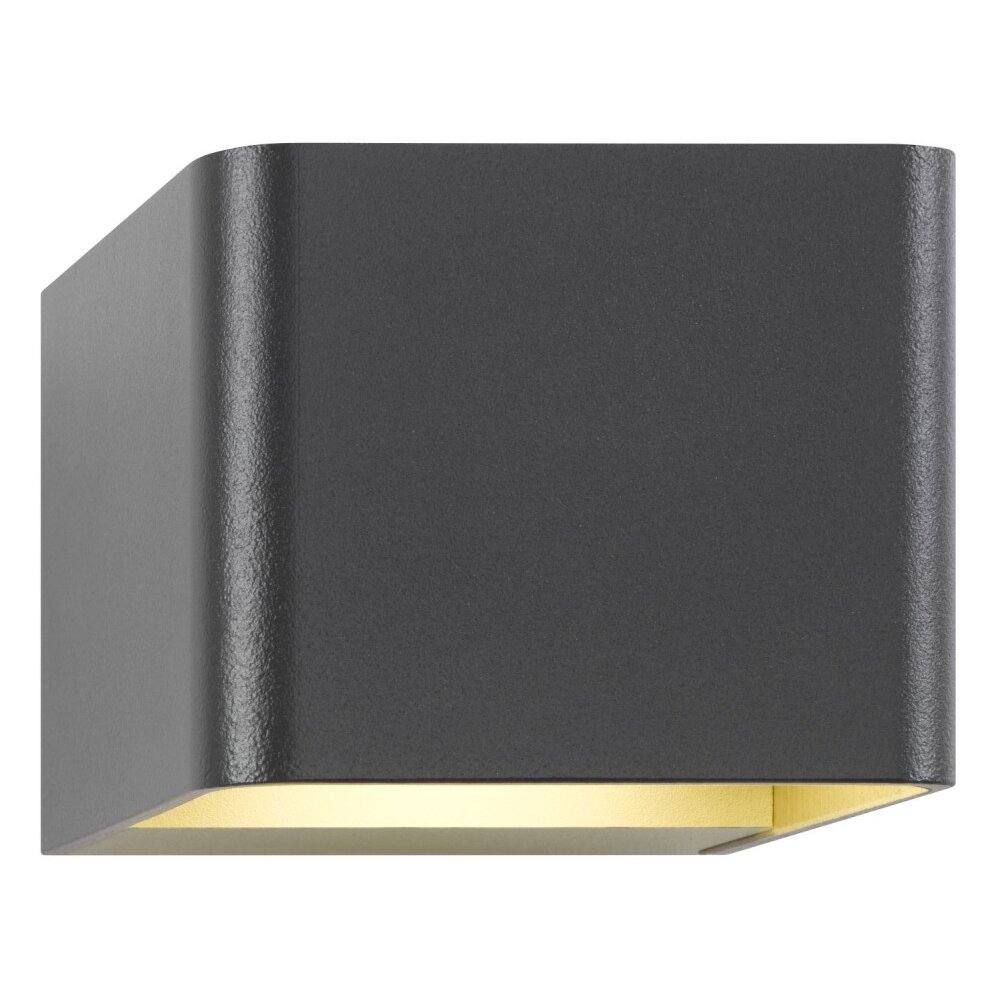 LCD Aplique para exterior LED Negro, 2 luces main product photo