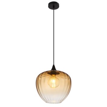 Lámparas Globo Lighting Sander Lámparas suspendidas Negro, 1 luz