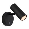Lámparas Globo Lighting und Plafones, Spot techo, Apliques, Spot de pared LED Negro, 1 luz