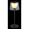 Lámparas Globo Lighting Mariam Lámparas de mesa LED Negro, 1 luz
