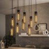 Genar Lámparas colgantes Antracita, 9 luces