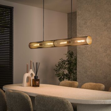 Genar Lámparas colgantes Antracita, 4 luces