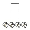Ridar Lámparas colgantes Antracita, 4 luces