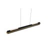 Lámparas Trio Emerson Lámparas colgantes LED Negro, 1 luz