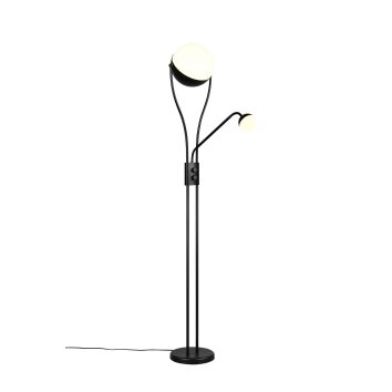 Lámparas Trio Chris Lámpara de pie LED Negro, 2 luces