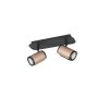 Lámparas Trio Gillan Spot techo Marrón, 2 luces
