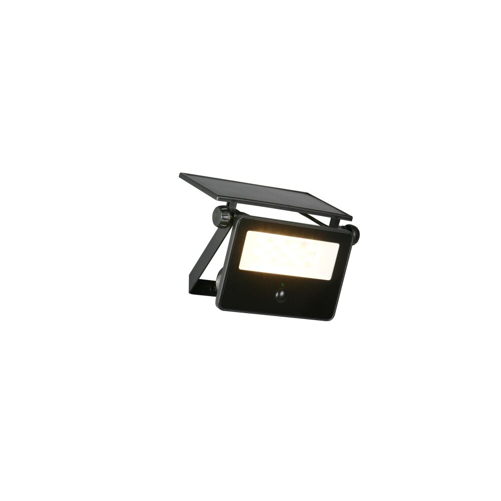 Lámparas Reality Moura Apliques LED Negro, 1 luz, Sensor de movimiento main product photo