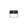 Lámparas Reality OLINDA Apliques LED Negro, 1 luz, Sensor de movimiento