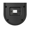Lámparas Reality LAGOAS Apliques LED Negro, 1 luz, Sensor de movimiento