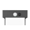 Lámparas Reality COLOMBO Apliques LED Negro, 1 luz, Sensor de movimiento