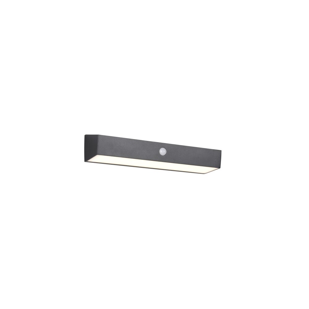 Lámparas Reality SILVES Apliques LED Negro, 1 luz, Sensor de movimiento main product photo