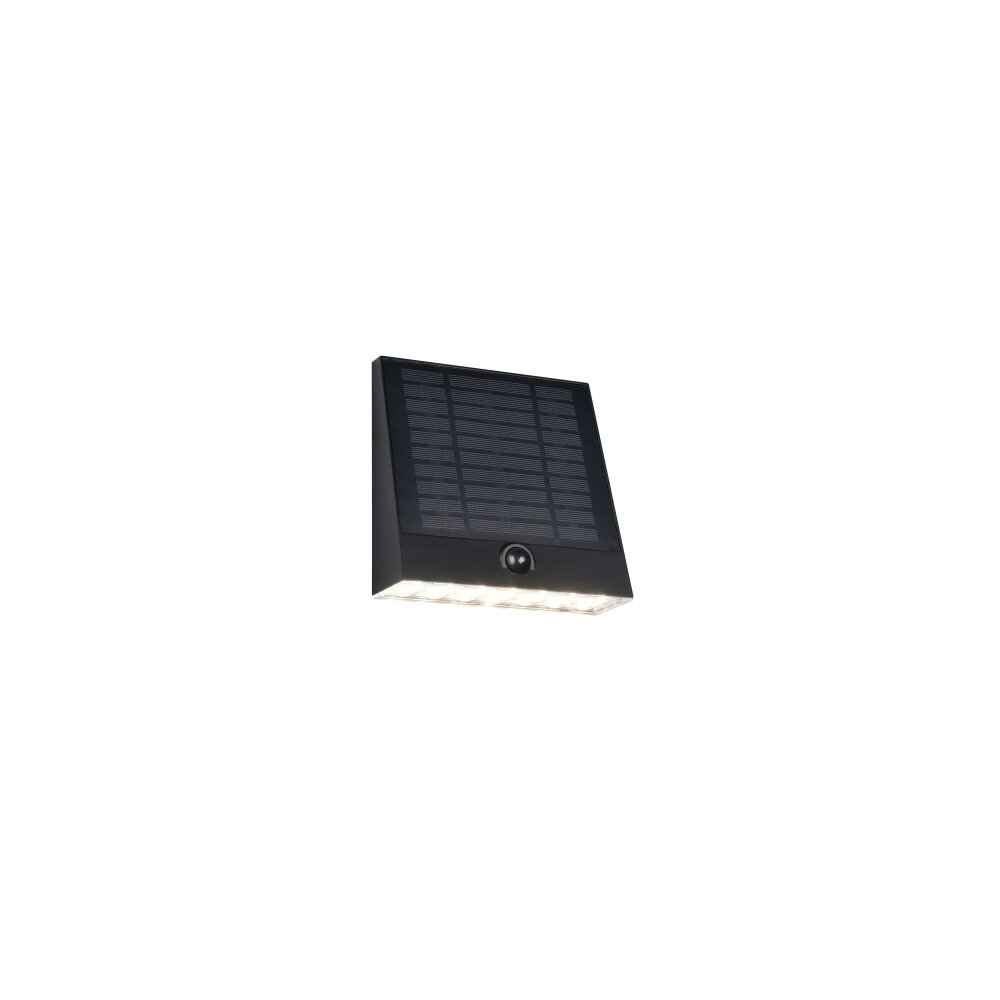 Lámparas Reality ALVORADA Apliques LED Negro, 1 luz, Sensor de movimiento main product photo