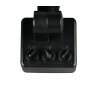 Lámparas Reality FUNCHAL Apliques LED Negro, 1 luz, Sensor de movimiento
