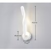 Lámparas Reality Ginko Apliques LED Blanca, 1 luz