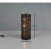 Lámparas Reality Taco Lámparas de mesa LED Negro, 1 luz