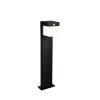 Lámparas Reality COLOMBO Lámpara de pie para exterior LED Negro, 1 luz, Sensor de movimiento