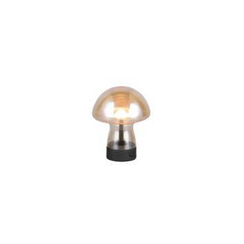 Lámparas Reality Dooley Lámparas de mesa LED Marrón, dorado, 1 luz