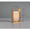 Lámparas Reality Pail Lámparas de mesa Marrón, 1 luz