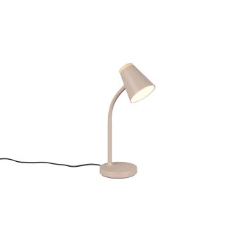 Lámparas Reality Pongo Lámparas de mesa LED Beige, 1 luz