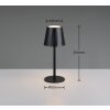 Lámparas Reality Diaz Lámparas de mesa LED Negro, 1 luz