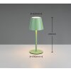 Lámparas Reality Diaz Lámparas de mesa LED Verde, 1 luz