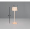 Lámparas Reality Suarez Lámparas de mesa LED Beige, 1 luz