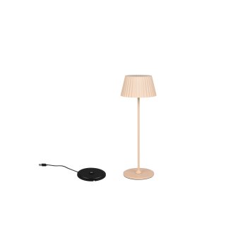 Lámparas Reality Suarez Lámparas de mesa LED Beige, 1 luz