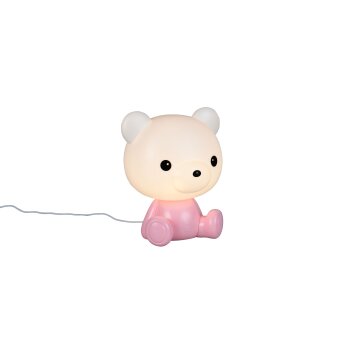 Lámparas Reality Cutie Lámparas de mesa LED Rosa, 1 luz, Cambia de color