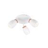 Lámparas Reality Bidar Plafones Blanca, 3 luces