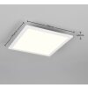 Lámparas Reality Sirius Plafones LED Blanca, 1 luz, Sensor de movimiento