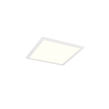 Lámparas Reality Sirius Plafones LED Blanca, 1 luz, Sensor de movimiento