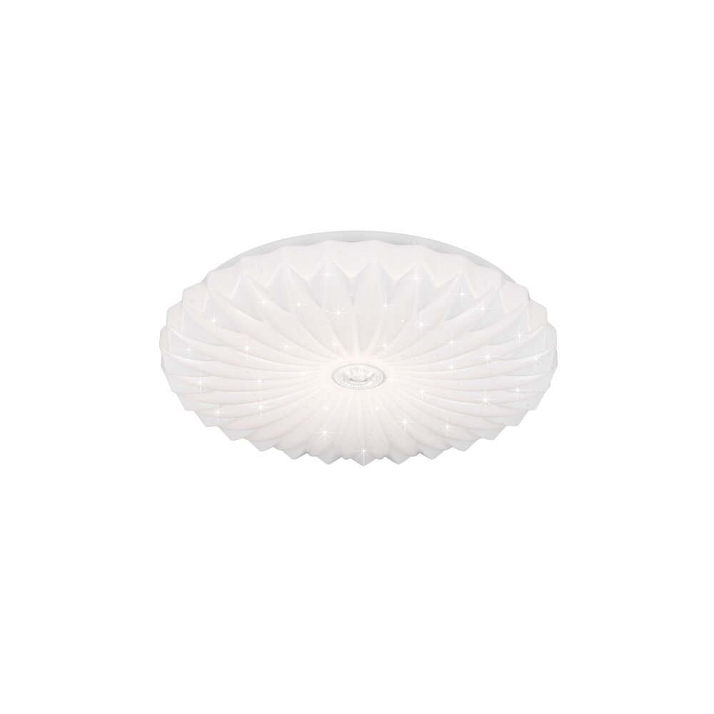 Lámparas Reality Ataris Plafones LED Blanca, 1 luz, Mando a distancia main product photo