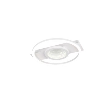 Lámparas Reality Wheeler Plafones LED Blanca, 1 luz