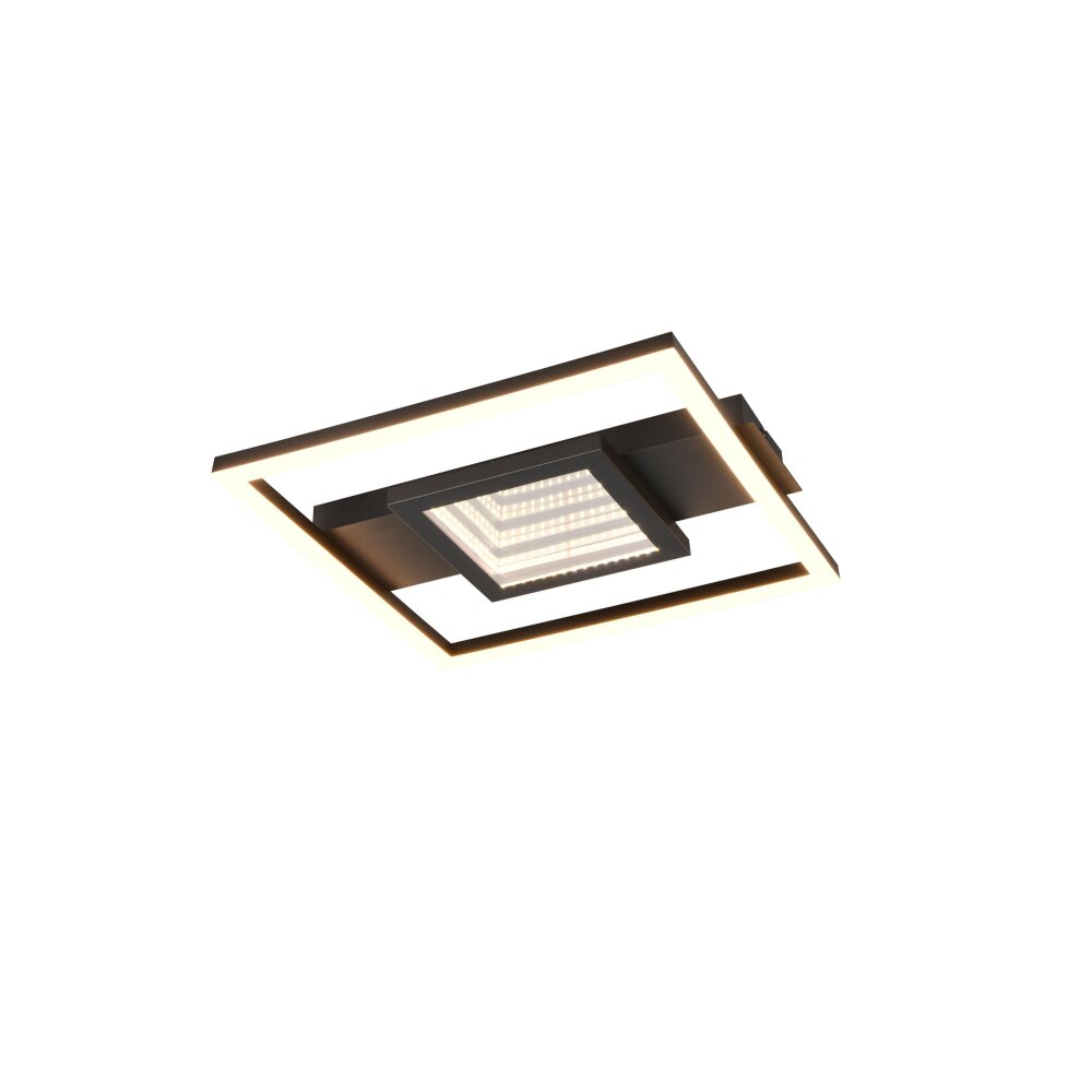 Lámparas Reality Wheeler Plafones LED Negro, 1 luz main product photo