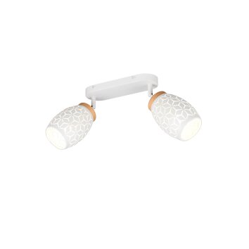 Lámparas Reality Bidar Spot techo Blanca, 2 luces