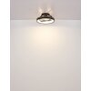 Lámparas Globo Lighting Deanne lámpara ventilador de techo LED Negro, 1 luz, Mando a distancia, Cambia de color