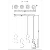 Lámparas Globo Lighting Clarity Lámparas suspendidas Negro, 4 luces
