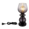 Lámparas Globo Lighting Clarity Lámparas de mesa Negro, 1 luz