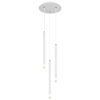 Lámparas Globo Lighting Ryan Lámparas suspendidas Blanca, 3 luces