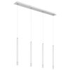 Lámparas Globo Lighting Ryan Lámparas suspendidas Blanca, 4 luces