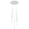 Lámparas Globo Lighting Ryan Lámparas suspendidas Blanca, 5 luces