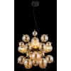 Lámparas Globo Lighting Udo Lámparas suspendidas dorado, Negro, 4 luces